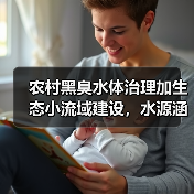 农村黑臭水体治理加生态小流域建设，水源涵养能力翻倍的真招