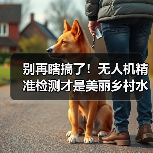 别再瞎搞了！无人机精准检测才是美丽乡村水环境调控的王炸