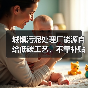 城镇污泥处理厂能源自给低碳工艺，不靠补贴也能活（图4）