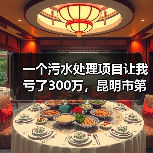 一个污水处理项目让我亏了300万，昆明市第十五水质净化厂BOT投资43亿元教会我的事
