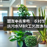 朋友半夜来电：农村生活污水MBR工艺改造与资源化利用到底坑在哪？