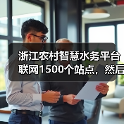 浙江农村智慧水务平台联网1500个站点，然后呢？（图3）