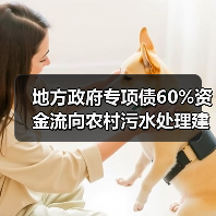 地方政府专项债60%资金流向农村污水处理建设展，为什么突然火了？