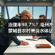 治理率98.7%？亳州市蒙城县农村黑臭水体这事儿，我给你说点实在的（图4）