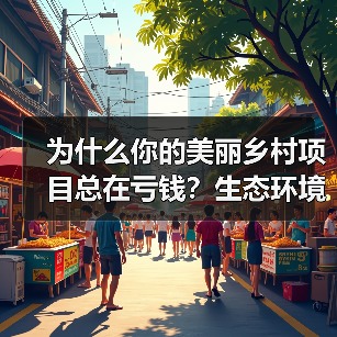 为什么你的美丽乡村项目总在亏钱？生态环境部发布四大重点任务清单