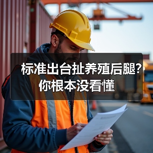 标准出台扯养殖后腿？你根本没看懂（图4）