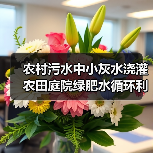 农村污水中小灰水浇灌农田庭院绿肥水循环利用，你还在瞎折腾？