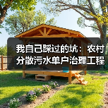 我自己踩过的坑：农村分散污水单户治理工程建造成本低于0.5万元，真不是噱头