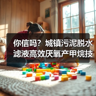 你信吗？城镇污泥脱水滤液高效厌氧产甲烷技术，竟然能省掉80%的运营成本？