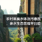 农村黑臭水体治污惠民，亲水生态景观平台能行吗（图2）
