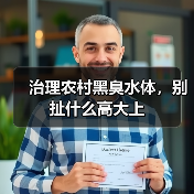 治理农村黑臭水体，别扯什么高大上