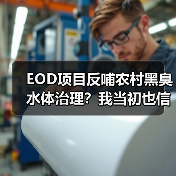 EOD项目反哺农村黑臭水体治理？我当初也信了（图4）