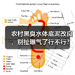 农村黑臭水体底泥改良，别扯曝气了行不行？