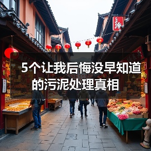 5个让我后悔没早知道的污泥处理真相（图4）