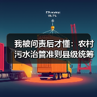 我被问责后才懂：农村污水治管准则县级统筹接顺共治共享责任落实不是喊口号（图3）