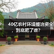 40亿农村环境整治资金，到底肥了谁？（图4）