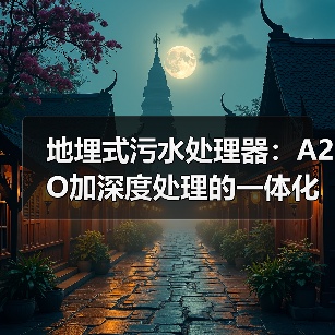 地埋式污水处理器：A2O加深度处理的一体化省钱方案（图2）