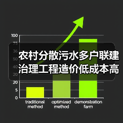 农村分散污水多户联建治理工程造价低成本高经济适用，上周我才算明白这笔账