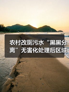 农村改厕污水“黑黑分离”无害化处理后区域资源还田，效率真的更高吗？