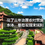 花了三年治理农村黑臭水体，最后发现末端利用才是破局的关键？