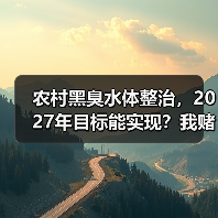 农村黑臭水体整治，2027年目标能实现？我赌能，但有条件（图4）