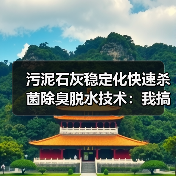 污泥石灰稳定化快速杀菌除臭脱水技术：我搞砸三次才看懂的真相（图2）
