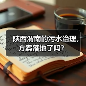 陕西渭南的污水治理，方案落地了吗？