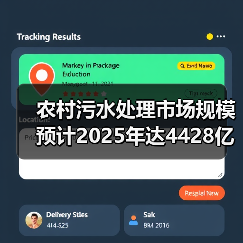 农村污水处理市场规模预计2025年达4428亿元，这饼你咬得动吗？