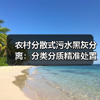 农村分散式污水黑灰分离：分类分质精准处置的真正突破口（图4）