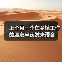 上个月一个在乡镇工作的朋友半夜发来语音，说他快被村里的黑臭水体逼疯了（图4）