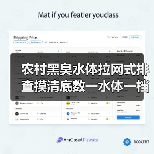 农村黑臭水体拉网式排查摸清底数一水体一档案：老张的教训让我重新认识这件事