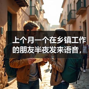 上个月一个在乡镇工作的朋友半夜发来语音，说他快被村里的黑臭水体逼疯了（图2）