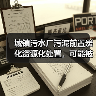 城镇污水厂污泥前置炭化资源化处置，可能被低估了（图3）