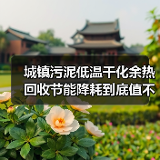 城镇污泥低温干化余热回收节能降耗到底值不值（图4）
