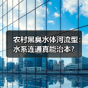 农村黑臭水体河流型：水系连通真能治本？