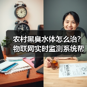 农村黑臭水体怎么治？物联网实时监测系统帮了大忙