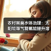 农村黑臭水体治理：太阳能曝气复氧能提升溶解氧吗？