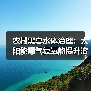 农村黑臭水体治理：太阳能曝气复氧能提升溶解氧吗？（图3）
