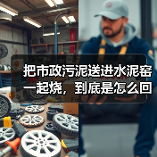 把市政污泥送进水泥窑一起烧，到底是怎么回事