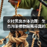 农村黑臭水体治理：生态沟渠植物隔离带真的比工程方案靠谱吗？（图2）