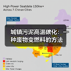 城镇污泥高温碳化：一种废物变燃料的方法