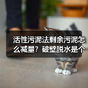 活性污泥法剩余污泥怎么减量？破壁脱水是个关键（图2）