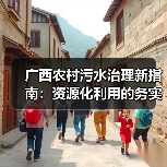 广西农村污水治理新指南：资源化利用的务实探索