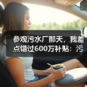 参观污水厂那天，我差点错过600万补贴：污水处理绿色低碳标杆厂100座建设目标