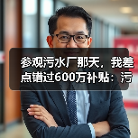参观污水厂那天，我差点错过600万补贴：污水处理绿色低碳标杆厂100座建设目标（图2）