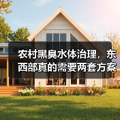 农村黑臭水体治理，东西部真的需要两套方案吗？（图2）