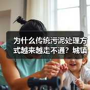 为什么传统污泥处理方式越来越走不通？城镇污水厂污泥前置炭化资源化处置（图3）