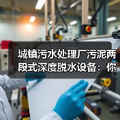 城镇污水处理厂污泥两段式深度脱水设备：你还在纠结含水率60%？