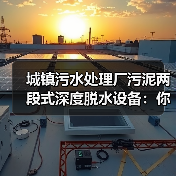 城镇污水处理厂污泥两段式深度脱水设备：你还在纠结含水率60%？（图4）