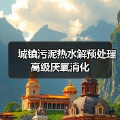 城镇污泥热水解预处理高级厌氧消化
